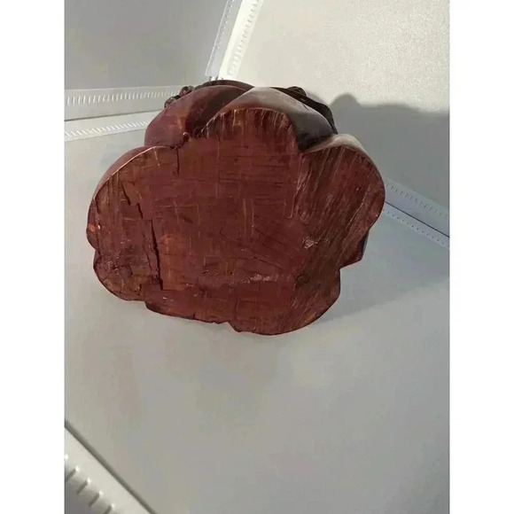 Old Chinese Boxwood Wood Hand Carved Kwan Yin Guanyin - Picture 6 of 6